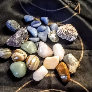 Varity of healing stones